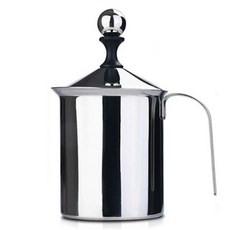 HERC 不鏽鋼雙層網奶泡器 800ml, 混合顏色, 1個