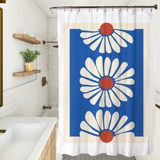 花卉市集浴簾 TYPE13 120 x 180 cm, 1個