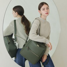 banabana 女款 Vega A 後背包, 橄欖綠