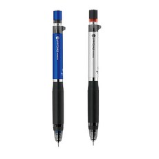 ZEBRA DelGuard ER 自動鉛筆 藍色 + 銀色, 0.5mm, 1套