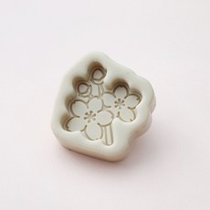 Angle-thing 三月櫻花樹矽膠模具 2入, 混合顏色