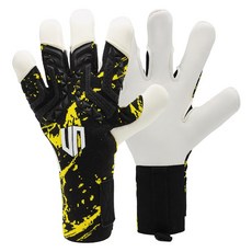 GKUNIONKOREA Skipper Pro 針織混合守門員手套 UN2502-920 黑色 黃色 1組 9號