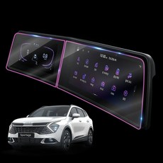 디테일링 차량용 디스플레이 풀커버 보호필름 클러스터, 1개, 스포티지 (NQ5) 2021년 07월 ~ 2024년 10월 PE모델 호환 불가