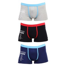 TOUGHGUY 男童款棉質彈性四角內褲 3件組 TG-JN7029