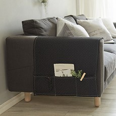 shez Home Beginning 口袋掛袋, 黑色