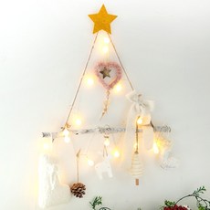 PARTYHAE 聖誕節手工樹花環全套組, 混合色