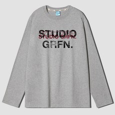 그랜피니 베이직 라운드 도쿄 스튜디오 통기성 긴팔 티셔츠