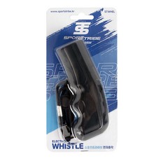 SPORTSTRIBE 電子哨, 黑色, 1個