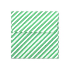 2Youngdesign 方形信封, 對角線綠色, 50個