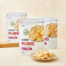 누리마리 카사바칩, 3개, 60g