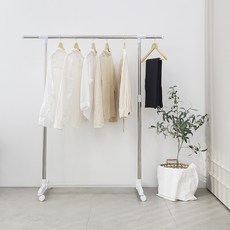 可移動金屬衣架 ver2.0, 白色