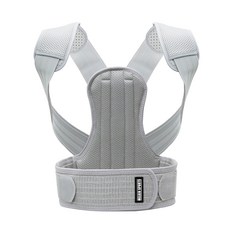 Melkin Real Fit 姿勢矯正帶 煙灰色, 1個