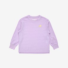 뉴발란스키즈 아동용 통기성 에센셜 융착사 긴팔 티셔츠