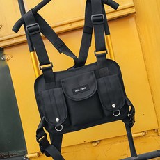 collorp 運動釣魚胸包, 黑色