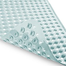 Sonio 吸盤式日常防滑浴缸墊 88 x 40 cm, 1個, 12淺綠色