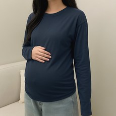알로데 심플 루즈핏 임부 티셔츠