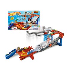 Hot WHeeLs 特技火車快速播放套組, 隨機發貨（風火輪車）