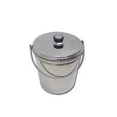 KINGSENS 不鏽鋼廚餘垃圾桶 L號 5L, 單色