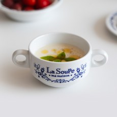 Nicot Mamezon藍玫瑰湯杯 275ml, 混合色, 1個