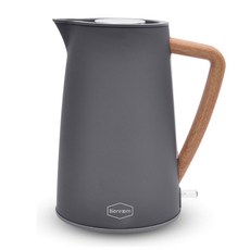 Bienroom 電熱水壺 1.7L 灰色, BN-KL01G