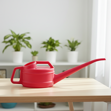 조인메이드 정원 꽃 화분 물 뿌리개 2L, 레드, 1개