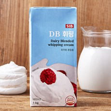 선인 DB 휘핑 크림, 1kg, 1개