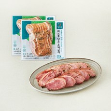(주)정다운 허브를 담은 훈제오리, 200g, 2개