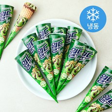 롯데웰푸드 월드콘 말차 (냉동), 24개, 1개입, 160ml