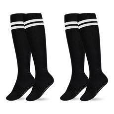 크로커다일 여성용 골프 논쿠션 리나 링글 니삭스 2족 세트 CD213, 블랙, 2개