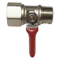 新多多小舖 內外牙考克 外徑 2cm 內徑 1.8cm 長度 4.9cm, 四分, 1個