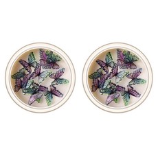 Market A 蝴蝶珠寶美甲飾品, 2個, 06綠紫色