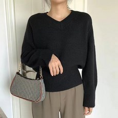 Awesomeful 女款Morris V領針織衫