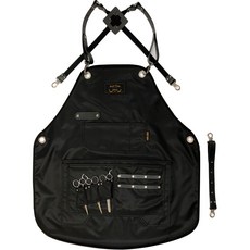 Kandeo Leather Ranger 皮革防水圍裙 L, 黑色, 1個