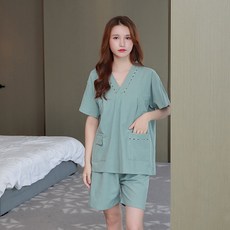 女式桑拿服上下裝 2302