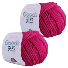 Goods編織毛線, 26櫻桃粉色, 2捆