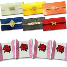 永恆 X30-3 康乃馨胸花 4入+S2金屬配件零錢信封 6種組, 混色