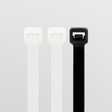 soltop 電線整理束線帶 白色 200入 + 黑色 100入 組 大 200mm SOLTOP-1425, 1套, 白色, 黑色