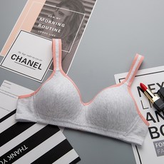 無鋼圈棉質少女內衣