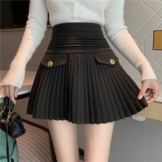 POPLAR NC 口袋迷你百褶裙