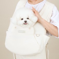 RITOGATO Bodeully Petit 前背包, 1個, 奶油色