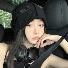 PEONIST 四季款頭巾毛帽