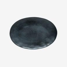 COSTA NOVA Livia 橢圓形上菜盤 44.7cm, 1個, 黑色