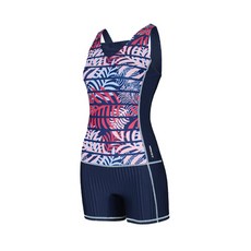 HAXST 女款印花背心短褲泳衣 HTA-W07