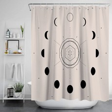 Hazel 北歐風格浴室浴簾類型 28 200 x 180cm, 1個