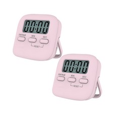 Winprice 桃紅數字烹飪計時器, 2個, 粉色的