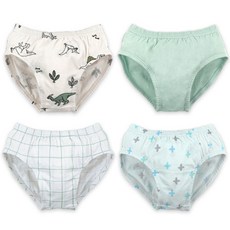 Maykids 恐龍系列三角兒童內褲 4件組