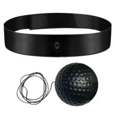 Jungsang I&N 拳擊打擊練習球, 黑色, 1組