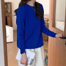 andstyle 女款 U6 Vis-Cashmere 日常寬鬆圓領針織衫 261912