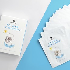 myFORMULA My Neck戶外後涼感面膜 120g, 10片, 1個