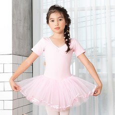 pied a 'terre 女童基本款澎澎裙短袖芭蕾舞衣 2005